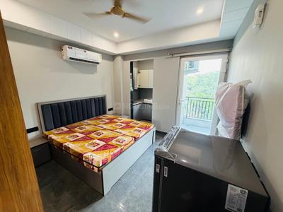 Bedroom Image of 1500 Sq.ft 1 RK Builder Floor for rent in Sector 46 Gurgaon for Rs. 25000