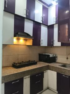 Kitchen Image of 900 Sq.ft 2 BHK Apartment / Flat for rent in Supertech Eco Village 2, Noida Extension Greater Noida for Rs. 18500