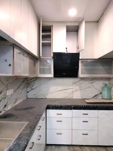 Kitchen Image of 915 Sq.ft 3 BHK Builder Floor for sale in Shiv Park New Delhi for Rs. 7000000