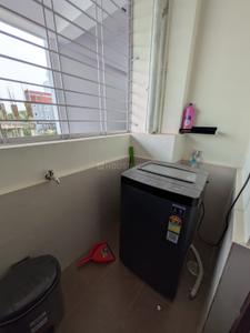 Balcony Image of 750 Sq.ft 1 BHK Apartment / Flat for rent in Gachibowli Hyderabad for Rs. 28000