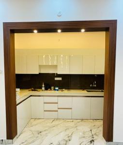 Kitchen Image of 1100 Sq.ft 3 BHK Independent House for rent in Urbanaid Uniworld, Uattardhona Lucknow for Rs. 18000