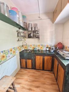 Kitchen Image of 600 Sq.ft 1 BHK Apartment / Flat for sale in Kalwa Thane for Rs. 4500000
