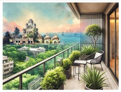 Floor Plan Image of 1189 Sq.ft 3 BHK Apartment / Flat for sale in Orbit Dakshini, Baranagar Kolkata for Rs. 14000000