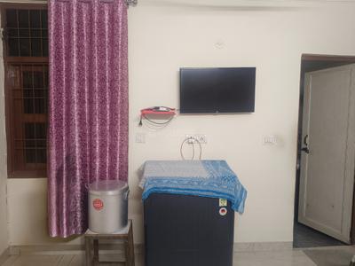 Living Room Image of 450 Sq.ft 1 BHK Apartment / Flat for rent in Chhattarpur New Delhi for Rs. 12000