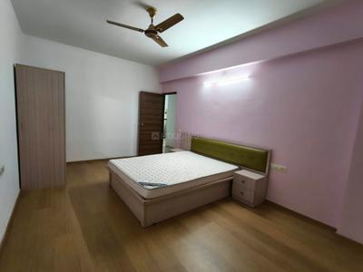Bedroom Image of 2260 Sq.ft 3 BHK Apartment / Flat for rent in Shree Radha Jaldeep Vertex, Ambli Ahmedabad for Rs. 75000