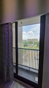 Balcony Image of 1500 Sq.ft 3 BHK Apartment / Flat for rent in Ashwamegh Lifestyle, Sargasan Gandhinagar for Rs. 40000