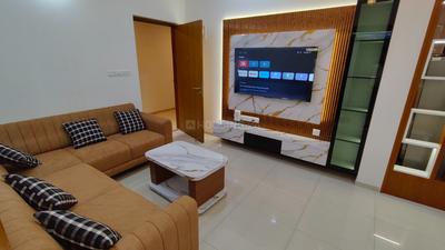 Hall Image of 666 Sq.ft 1 BHK Apartment / Flat for rent in Kalp Capitol Flora And Capitol Icon 2, Sargasan Gandhinagar for Rs. 20000