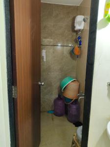 Bathroom Image of 800 Sq.ft 1 BHK Apartment / Flat for rent in Raunak City, Kalyan West Kalyan for Rs. 17500