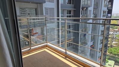 Balcony Image of 1700 Sq.ft 3.5 BHK Apartment / Flat for rent in Amanora Ascent Towers, Hadapsar Pune for Rs. 75000