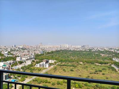 Balcony Image of 1255 Sq.ft 2 BHK Apartment / Flat for rent in Godrej Woods, Sector 43 Noida for Rs. 59000