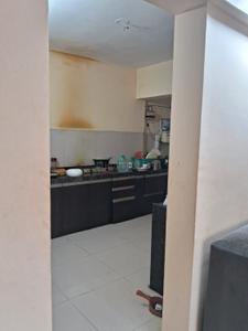 Kitchen Image of 1500 Sq.ft 3 BHK Apartment / Flat for rent in Bramha Skycity, Dhanori Pune for Rs. 36000