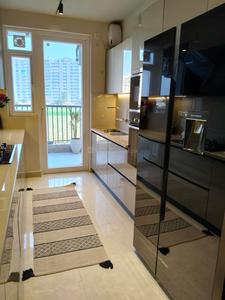 Kitchen Image of 1990 Sq.ft 3 BHK Apartment / Flat for sale in Krishna Atlantis Grand, Bhabat Zirakpur for Rs. 14500000