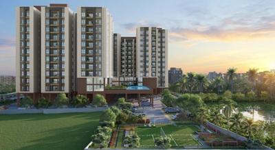 Image of 846 Sq.ft 3 BHK Apartment / Flat for sale in Dakshineswar, Kolkata for Rs. 6800000