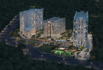 Image of 1127 Sq.ft 1.5 BHK Apartment / Flat for sale in Signature Heights, Electronic City, Bengaluru for Rs. 9023000