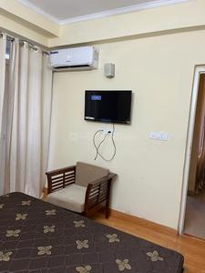 Bedroom Image of 580 Sq.ft 1 BHK Studio for rent in Habitech Panchtatva Phase 1, Noida Extension Greater Noida for Rs. 16999