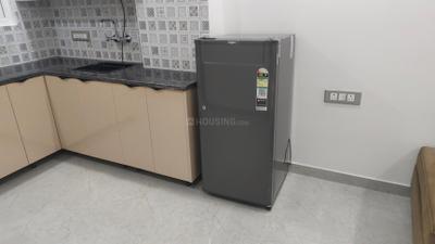 Kitchen Image of 800 Sq.ft 1 BHK Builder Floor for rent in Sector 14 Gurgaon for Rs. 35000