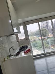 Kitchen Image of 300 Sq.ft 1 RK Apartment / Flat for rent in Juhu Mumbai for Rs. 50000