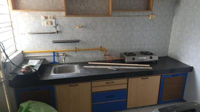 Kitchen Image of 990 Sq.ft 2 BHK Apartment / Flat for sale in Bodakdev Ahmedabad for Rs. 7200000