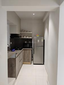 Kitchen Image of 849 Sq.ft 2 BHK Apartment / Flat for sale in Sattva Bliss, Budigere Cross Bengaluru for Rs. 9200000