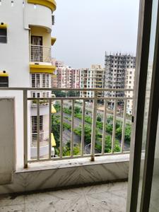 Balcony Image of 1500 Sq.ft 3 BHK Apartment / Flat for sale in New Town Kolkata for Rs. 14500000