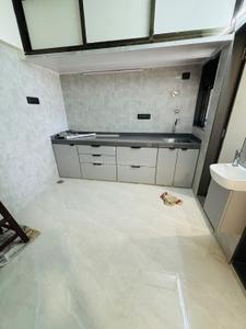 Kitchen Image of 320 Sq.ft 1 RK Apartment / Flat for rent in Siddhi Prabha, Prabhadevi Mumbai for Rs. 45000