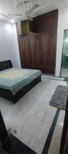 Bedroom Image of 500 Sq.ft 1 BHK Builder Floor for rent in Ramesh Nagar New Delhi for Rs. 25000