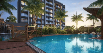 Image of 1320 Sq.ft 3 BHK Apartment / Flat for sale in Basil Mondale, Mundhwa, Pune for Rs. 9000000