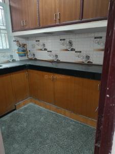 Kitchen Image of 950 Sq.ft 1 BHK Apartment / Flat for rent in Brothers Apartment, Patparganj New Delhi for Rs. 22000
