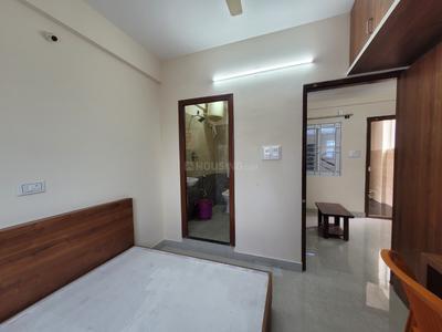 Bedroom Image of 900 Sq.ft 1 BHK Apartment / Flat for rent in BTM Layout Bengaluru for Rs. 24000