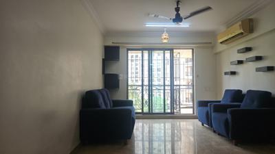 Living Room Image of 1500 Sq.ft 3 BHK Apartment / Flat for sale in Supreme Lake Primrose, Powai Mumbai for Rs. 39500000