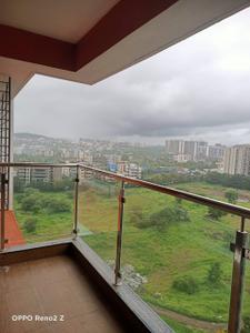 Balcony Image of 1300 Sq.ft 3 BHK Apartment / Flat for rent in Vishal Leela Heights, Wakad Pune for Rs. 36500