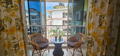 Balcony Image of 871 Sq.ft 1 BHK Apartment / Flat for sale in Candolim Goa for Rs. 12000000