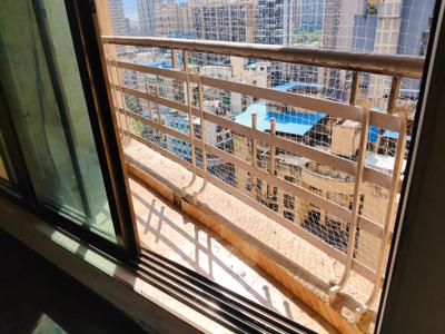 Balcony Image of 1225 Sq.ft 2 BHK Apartment / Flat for rent in Paradise Sai Crystals, Kharghar Navi Mumbai for Rs. 40000