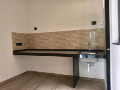 Kitchen Image of 973 Sq.ft 3 BHK Apartment / Flat for sale in VTP Aethereus Phase 2 by VTP Realty, Mahalunge Pune for Rs. 11400000