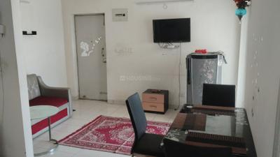 Living Room Image of 620 Sq.ft 2 BHK Apartment / Flat for rent in Shapoorji Pallonji Shukhobrishti Spandan Phase 9 , New Town Kolkata for Rs. 22000