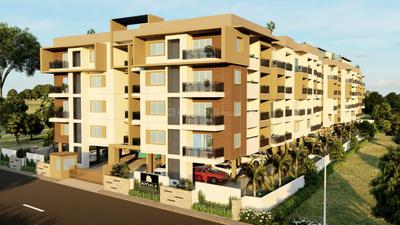 Image of 1573 Sq.ft 3 BHK Apartment / Flat for sale in Thanisandra, Bengaluru for Rs. 18600000