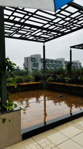 Balcony Image of 1600 Sq.ft 3 BHK Apartment / Flat for rent in Vilas Yashwin Orizzonte, Chokhi Dhani Pune for Rs. 55000
