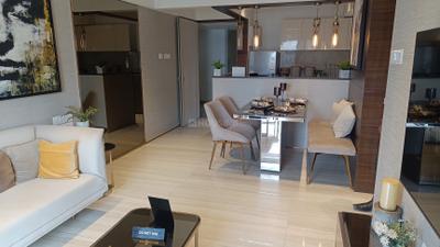 Living Room Image of 952 Sq.ft 3 BHK Apartment / Flat for sale in Integrated Ramicon A, Goregaon West Mumbai for Rs. 21400000