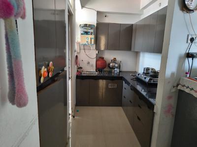 Kitchen Image of 910 Sq.ft 2 BHK Apartment / Flat for sale in Bicholi Hapsi Indore for Rs. 3700000