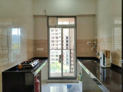 Kitchen Image of 920 Sq.ft 2 BHK Apartment / Flat for rent in Kasarvadavali Thane for Rs. 28000