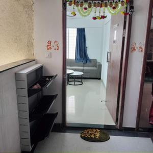 Hall Image of 1024 Sq.ft 2 BHK Apartment / Flat for rent in Rama Queensland, Moshi Pune for Rs. 25000