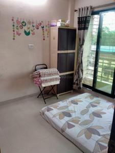 Bedroom Image of 580 Sq.ft 1 BHK Apartment / Flat for sale in Shivtej Darshan, Kopar Khairane Navi Mumbai for Rs. 7600000