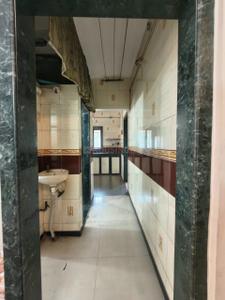 Kitchen Image of 575 Sq.ft 1 BHK Apartment / Flat for rent in Rajhans, Kalwa Thane for Rs. 15500