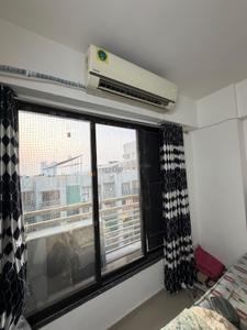 Bedroom Image of 850 Sq.ft 2 BHK Apartment / Flat for rent in Aroma Tirupati Aakruti Greenz, Chharodi Ahmedabad for Rs. 34000