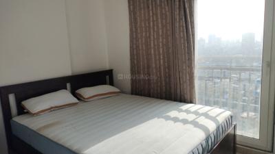 Bedroom Image of 850 Sq.ft 2 BHK Apartment / Flat for rent in Shapoorji Pallonji BKC 28, Bandra East Mumbai for Rs. 120000