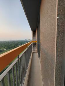 Balcony Image of 1680 Sq.ft 3 BHK Apartment / Flat for rent in Vihav Parvarish, Bhayli Vadodara for Rs. 25000