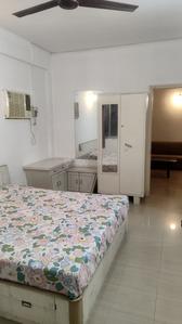 Bedroom Image of 580 Sq.ft 1 BHK Apartment / Flat for rent in Sangamvadi Pune for Rs. 40000