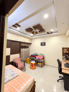 Bedroom Image of 1025 Sq.ft 2 BHK Apartment / Flat for sale in SR Residency HMT Swarnapuri Colony, Miyapur Hyderabad for Rs. 7400000