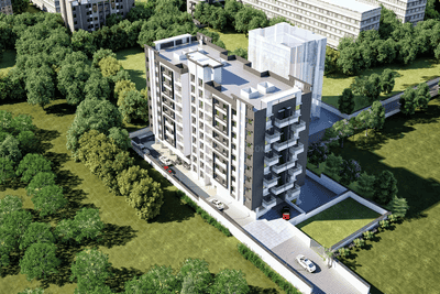 Image of 700 Sq.ft 2 BHK Apartment / Flat for sale in Mahindra Happinest Tathawade Phase 1, Tathawade, Pune for Rs. 5300000