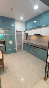 Kitchen Image of 1400 Sq.ft 3 BHK Apartment / Flat for rent in Unique Shantam Nirvanta, Chhani Vadodara for Rs. 26000